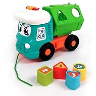 Bavytoy Tahací popelář se světlem a zvukem - Toy Car for Toddlers