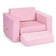 EcoToys TMSRT-13 Modular Sofa Bed, Two-Seater, 8 Cushions, Pink - Children's sofa