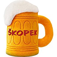 Mikrotrading Škopek plyšový 20 cm na baterie s písničkami - Soft Toy