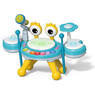 Bavytoy Jazz Drums with Light and Music - Musical Toy