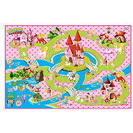 Siva Play Mat Princesses 150 × 100cm - Play Mat