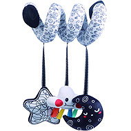 Bavytoy Spirála na postýlku černo-bílá - Soft Toy