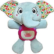Bavytoy Plush Elephant with Light and Music - Soft Toy