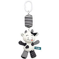 Sensillo BLACK & WHITE Pram Toy – Cow - Pushchair Toy