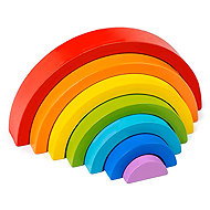 Bavytoy Wooden Rainbow - Balancing Arches - Balance Game