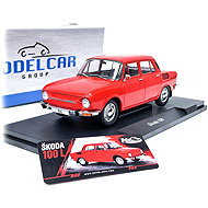 MCG Škoda 100 červená 1:18 - Metal Model