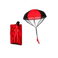 Leventi Parachutist with Parachute - Red - Figure