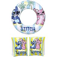 INTEX Inflatable Arm Bands and Ring Set – Stitch and Angel, 2pcs - Kit