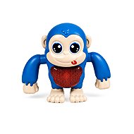 Leventi interactive dancing monkey with light and sound, blue - Interactive Animal Toy