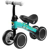 Nukido NK-600 Odrážedlo, 4 kolečka, tyrkysové - Balance Bike