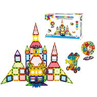 Toybit Magnetická 3D stavebnice Space castle 130 ks - Building Set