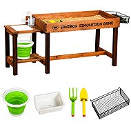 Derrson XXL Raised Sandpit for Children - Sandpit