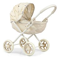 Milly Mally Dori Doll's Pram, Beige - Doll Stroller
