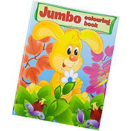 Craft Maxi Jumbo Colouring Book – Yellow Rabbit - Colouring Book
