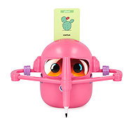 KIK KX2871 Interactive Educational Drawing Robot, Pink - Robot