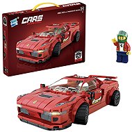 R2Invest Car Building Kit, Red, 322 Pieces - Building Set