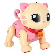 KIK KX4397 interactive remote control cat, pink - Interactive Animal Toy