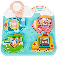 TOYZ Educational Puzzle Vehicles and Shapes, Blue - Educational Toy