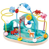 LELIN Educational Sliding Maze: Forest Animals - Motor Activity Maze