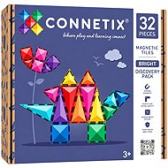 Connetix Tiles Magnetická stavebnice Bright Discovery Pack 32 ks - Building Set