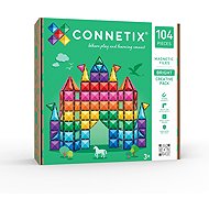 Connetix Tiles Magnetická stavebnice Bright Creative Pack, 104 ks - Building Set