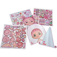 Creative Magnetická kniha Beauty Pink - Magnetic Dress-Up