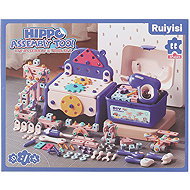 Bavytoy Construction Set with Electric Drill Hippo 206 Pieces - Building Set