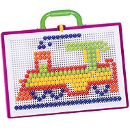 Mikrotrading Mozaika kloboučky 272 ks s tabulkou - Toy Jigsaw Puzzle