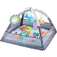 Bavytoy Interactive Play Mat with Playpen and Balls - Play Mat