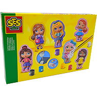SES Sádrové odlitky pro holky - Panenky - Paintable Figurine