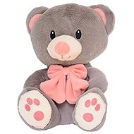 Mikrotrading Teddy Bear plush 28cm sitting with a bow - Soft Toy