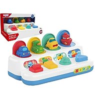 Bavytoy Montessori hračka s vyskakovacími autíčky - Pounding Toy
