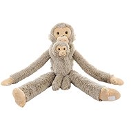 Lamps Plush monkey with baby 82 cm - Soft Toy