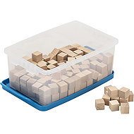 Betzold Natural wooden blocks, 150pcs - Wooden Blocks
