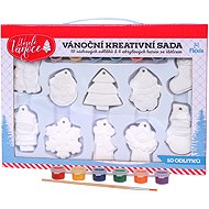 FLEXIO Sádrové figurky k malování, vánoční tématika - Paintable Figurine