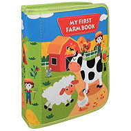 Kruzzel 28006 Montessori Farm sensory quiet book - Cloth Book