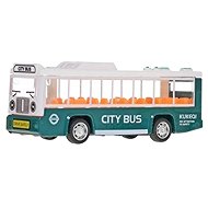 Mikrotrading bus 10cm, metal, pull-back action - Toy Car
