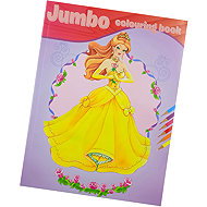 Excellent Maxi Jumbo colouring book Princess Bella - Colouring Book