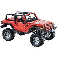 CADA 9229 red remote control off-road car construction set, 1941 pieces - Toy Car