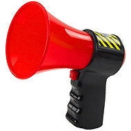 LEAN Toys 28147 Interactive firefighter megaphone with sound effects - Didactic Toy