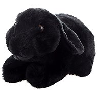 Lamps Plush rabbit 22cm, black - Soft Toy