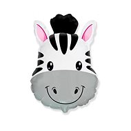 Zebra foil balloon - safari - 60 cm - Balloons