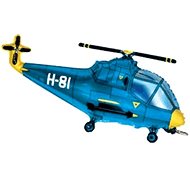 Helicopter balloon 60 cm - helicopter - blue - Balloons