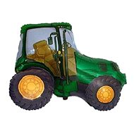Plastic balloon 60 cm tractor - farm - green - Balloons
