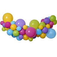 Balloon garland - multicolour set, 300 cm - 65 pcs - Garland