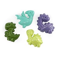 Adriatic Bábovičky medium DINO 4 pcs 16 cm - Sand Tool Kit