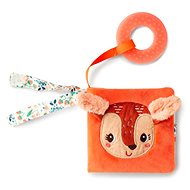 Lilliputiens - Stella the Stag Textile Book with Teether - Cloth Book