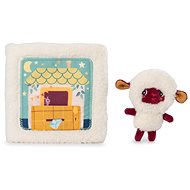 Lilliputiens - textile book with finger puppet - good night with Yvon the sheep - Cloth Book