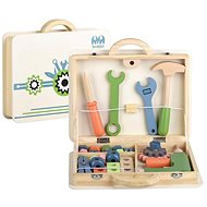 Aga4Kids Wooden toolbox - Tool Set