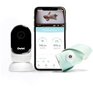 Owlet Monitor Duo - Chytrá ponožka Owlet Smart Sock 3 (Světle zelená) & kamera Owlet Cam 2 (Bílá) - Smart Sock